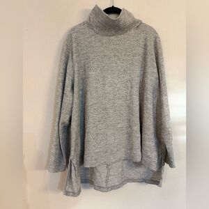 Ava & Viv Soft Gray Turtleneck Sweater